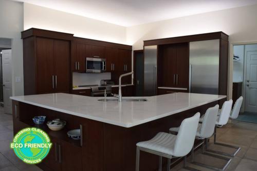 kitchen with eco friendly